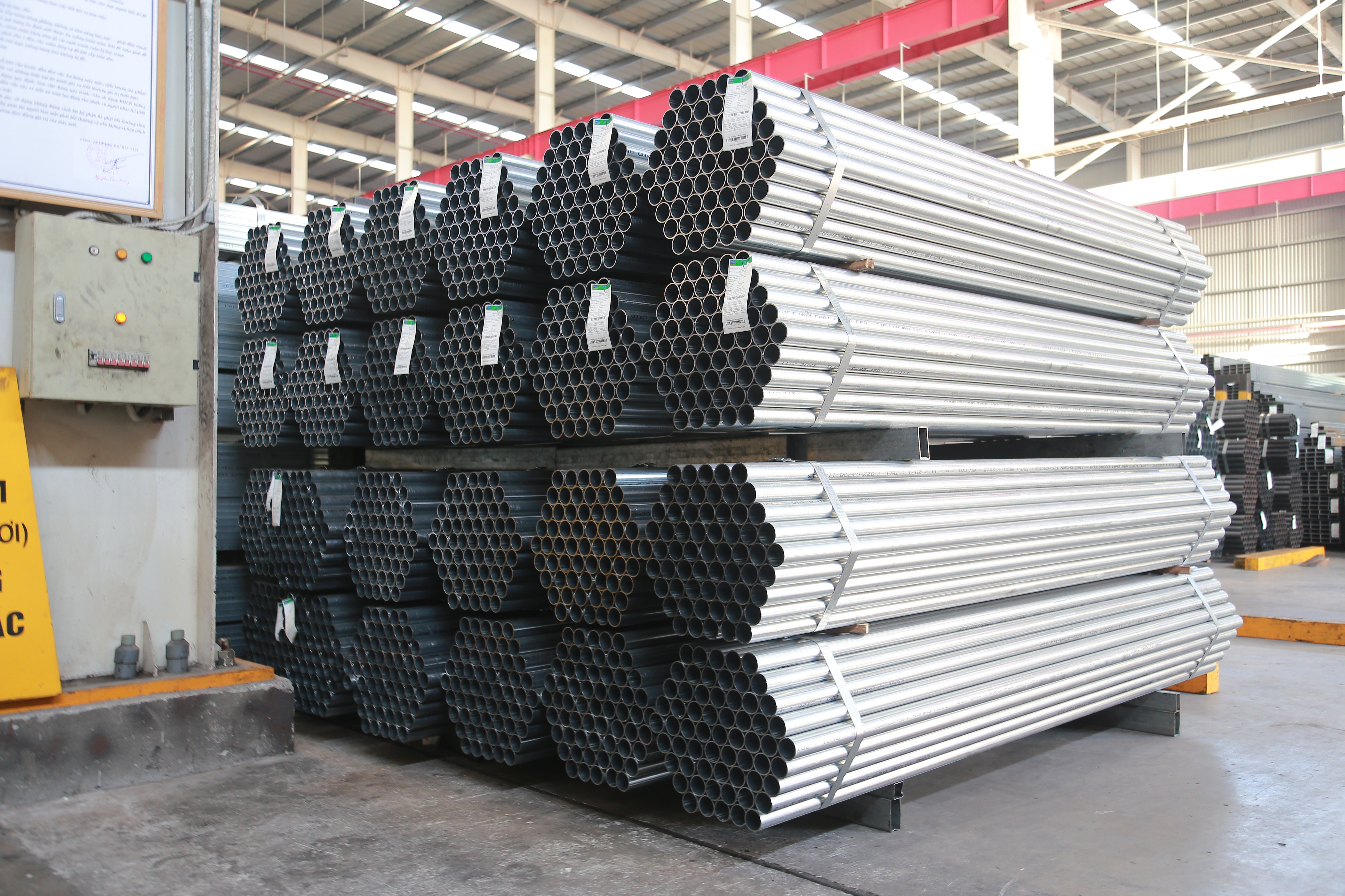 Thép ống tròn đen-mạ kẽm