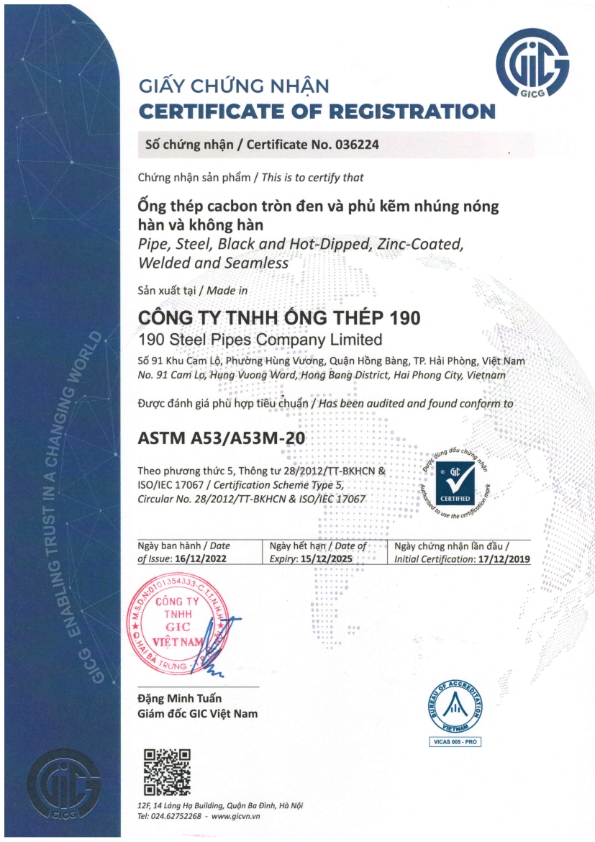 Tiêu chuẩn Mỹ ASTM A53/53M -20 - American Standard