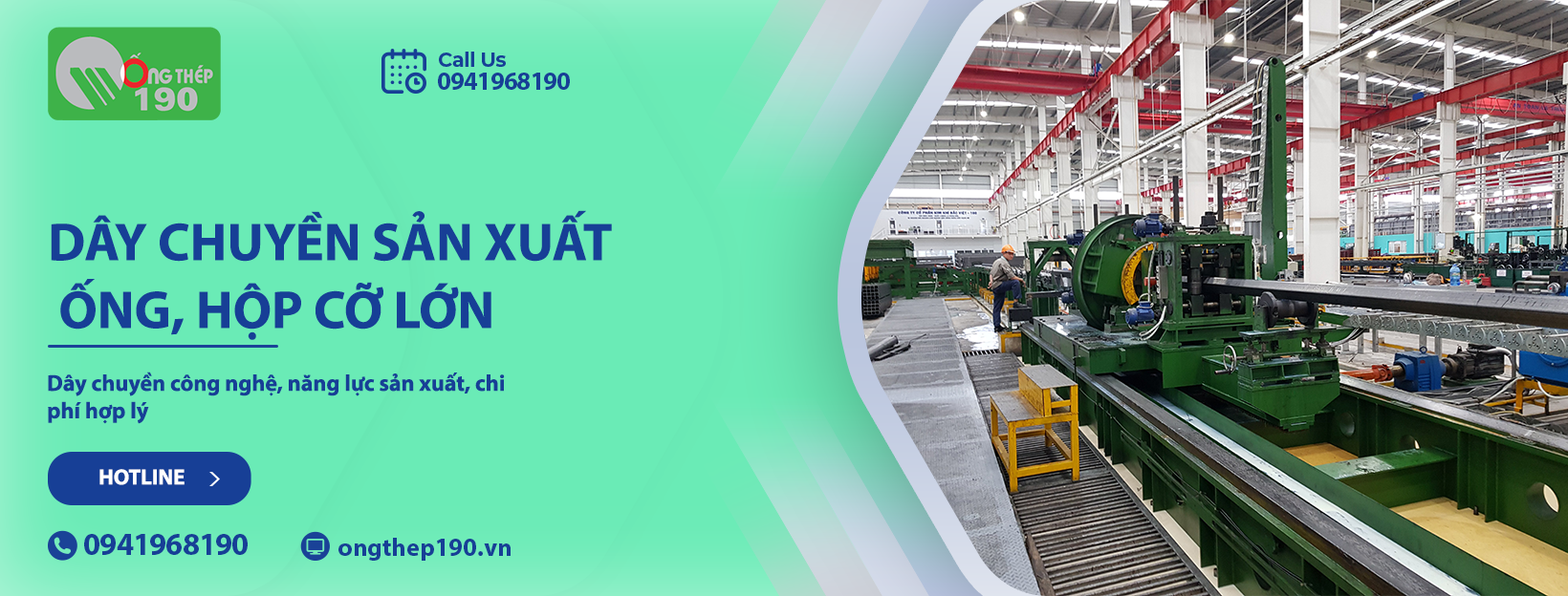 Dây chuyền ống cỡ lớn
